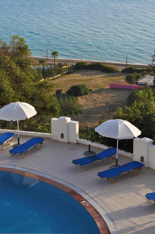 Apartments Maria With Amazing Pool - Agios Gordios Beach Exterior photo